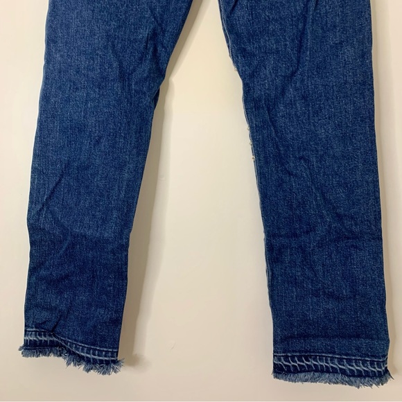 NWT Alice + Oliva Amazing Homebound High Rise Studded Girlfriend Jeans size 26 - Picture 7 of 10
